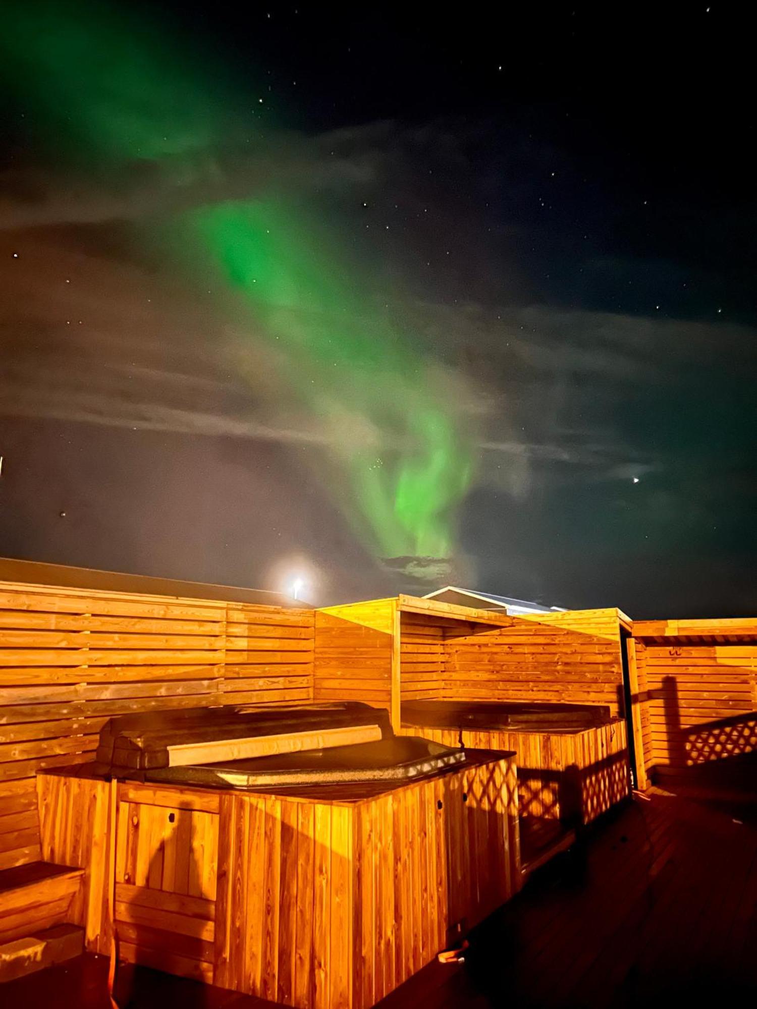 Motel Arctic Wind Vogar  Eksteriør billede